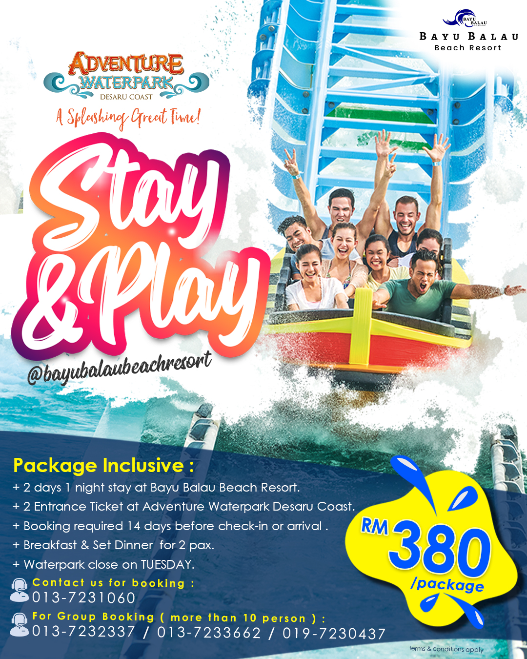 Stay & Play Package 2024
